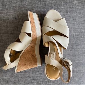 Cream Wedges